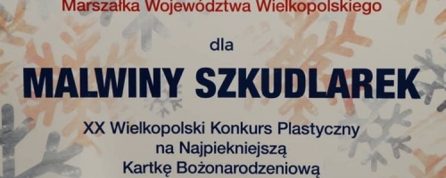 XX Wielkopolski Konkurs Plastyczny na Najpiękniejszą Kartkę Bożonarodzeniową